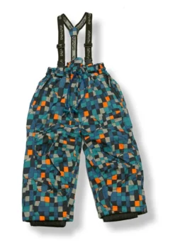 Minymo Hit08 Biscay Mosaik Petrol Thermo Skihose Schneehose Atmungsaktiv