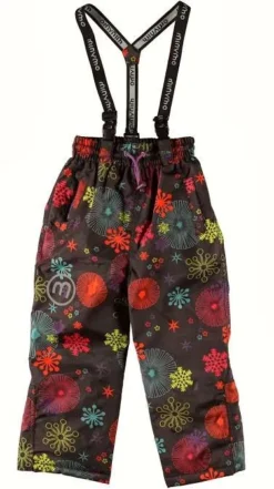 Minymo Now10 Coffee Bean Schneeflocken Thermo Skihose Schneehose Atmungsaktiv
