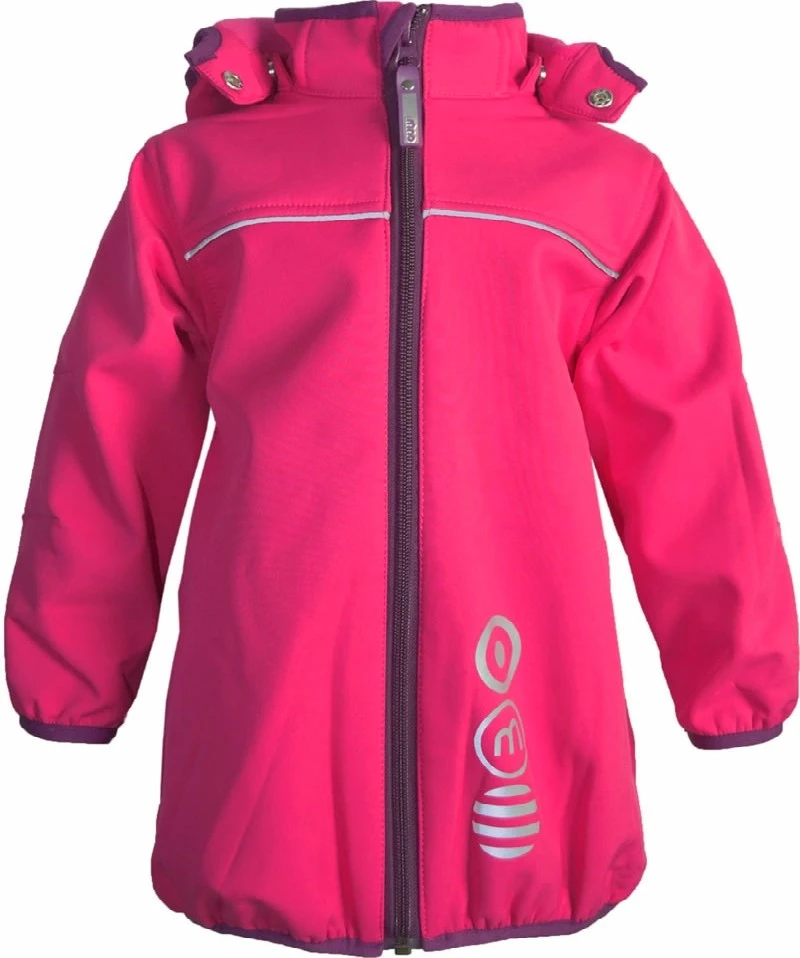 Minymo Softshell-Jacke Winn83 Sparkling Pink 1 Minymo Softshell-Jacke Winn83 Sparkling Pink