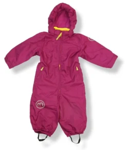 Minymo Kinder Skianzug Td31 Fuchsia Uni Dunkel Pink