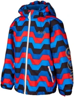 MINYMO Kinder Winterjacke Outdoorjacke Atmungsaktiv Indigo Kobalt Td33