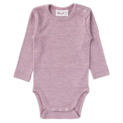 People Wear Organic Body Langarm Baumwolle-Wolle-Seide Langarmbody