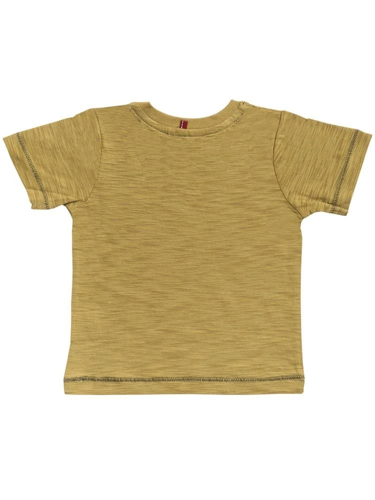 People Wear Organic T-Shirt Löwe Khaki Kurzarm 2 People Wear Organic T-Shirt Löwe Khaki Kurzarm – Bild 2