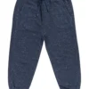 People Wear Organic Sweat Pants Blau Melange Jogginghose