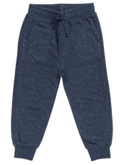 People Wear Organic Sweat Pants Blau Melange Jogginghose