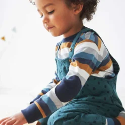 People Wear Organic Langarmshirt Blockstreifen Blau/nougat 8 People Wear Organic Langarmshirt Blockstreifen Blau/nougat -Babyprodukte Geschäft people wear shirt langarm patches petrol ringel 1280x1280