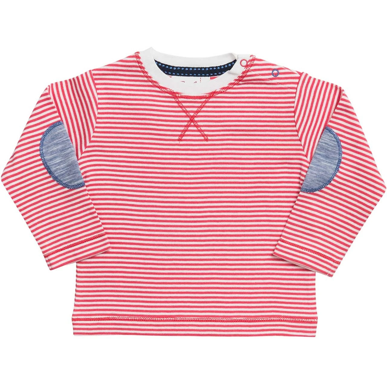 Langarmshirt Rot Ringelstreifen Biobaumwolle 1 Langarmshirt Rot Ringelstreifen Biobaumwolle