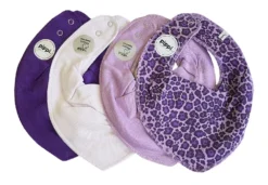 Pippi Mädchen Halstücher Lila Leo 4er Set