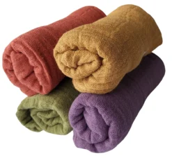 Pippi Babywear Mulltücher Heather Moss 4er Pack Organic Spucktücher