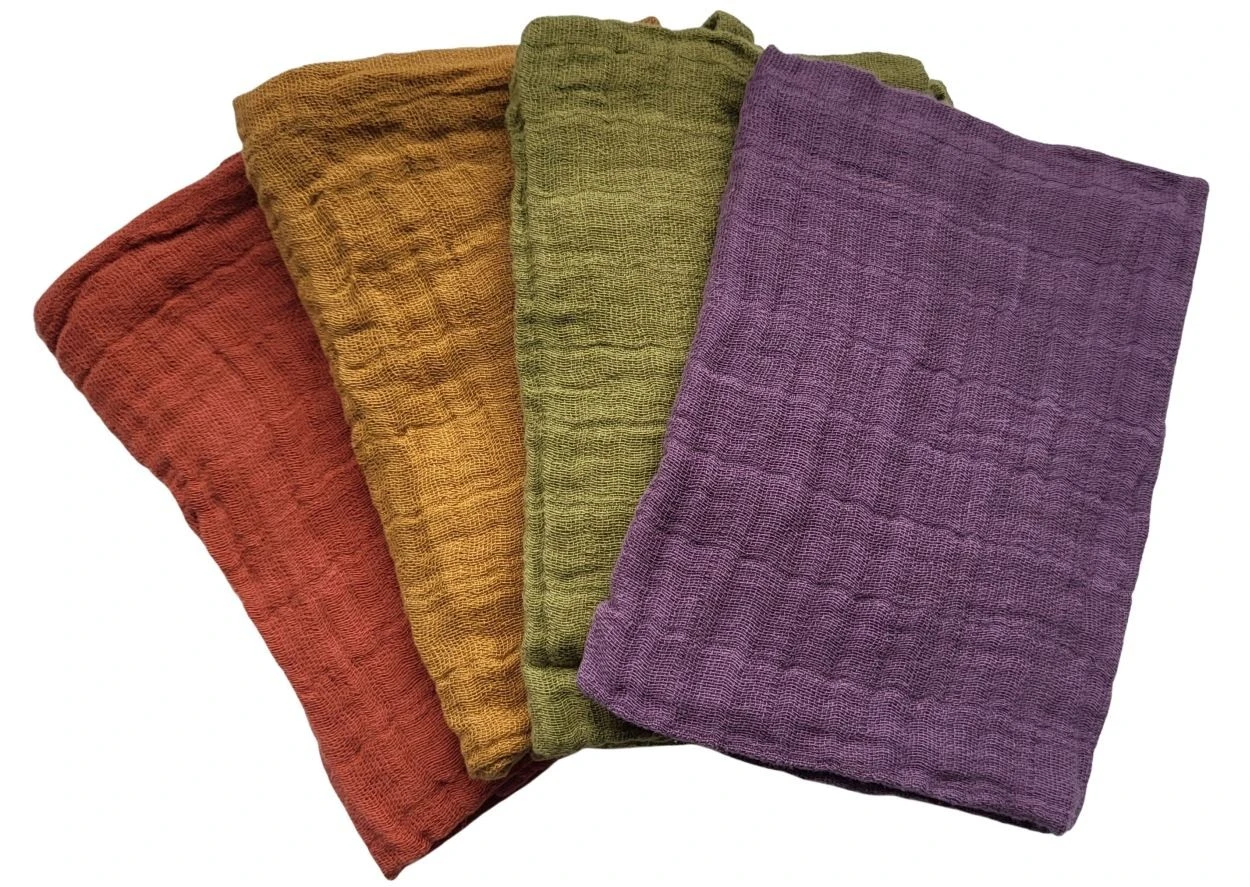 Pippi Babywear Mulltücher Heather Moss 4er Pack Organic Spucktücher 2 Pippi Babywear Mulltücher Heather Moss 4er Pack Organic Spucktücher – Bild 2