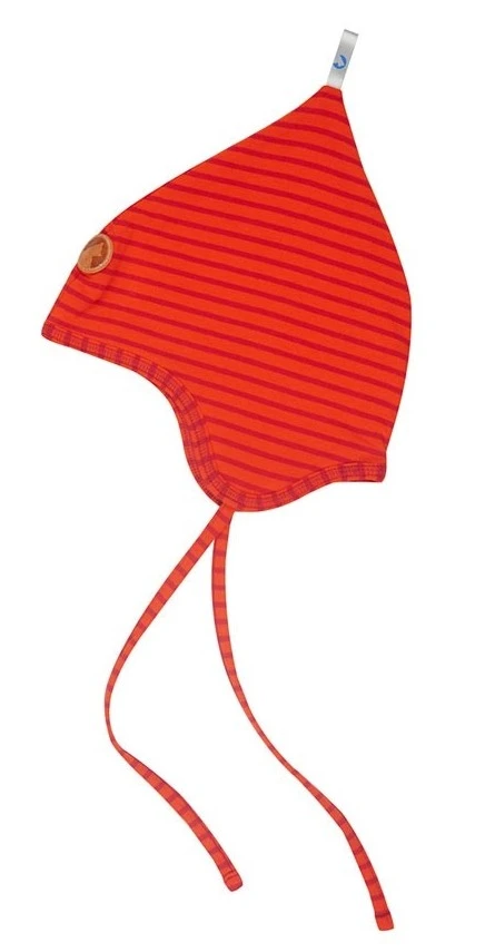 Finkid Popi Baumwollmütze Zum Binden 1 Finkid Popi Baumwollmütze Zum Binden