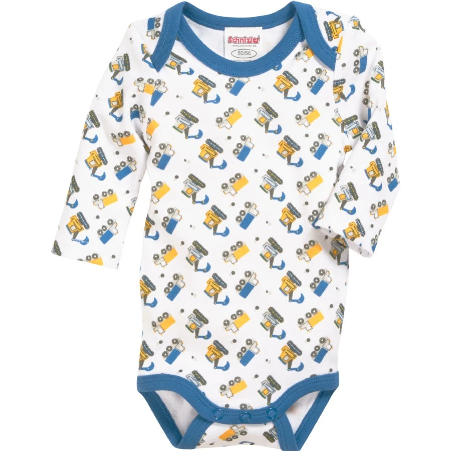 Schnizler Langarmbody 3er Pack Bagger + Streifen 4 Schnizler Langarmbody 3er Pack Bagger + Streifen – Bild 4