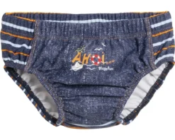 Playshoes Baby Schwimmwindel Jeansblau Ahoi
