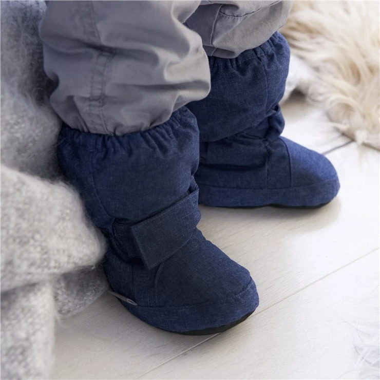 Sterntaler Baby Stiefelchen Uni Thermo Booties Gefüttert 4 Sterntaler Baby Stiefelchen Uni Thermo Booties Gefüttert – Bild 4
