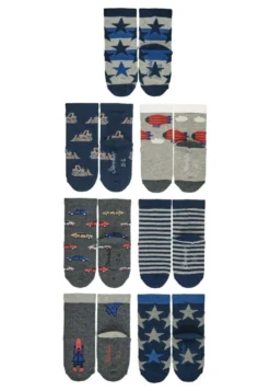 Sterntaler Socken 7 Paar Söckchen Bagger + Autos In Geschenkbox -Babyprodukte Geschäft sterntaler jungen socken box 7mix 1280x1280