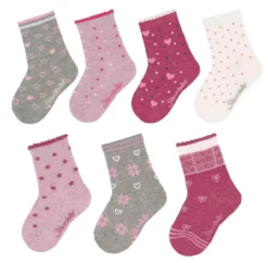 Sterntaler Söckchen Hearts + Dots 7 Paar Socken In Geschenkbox