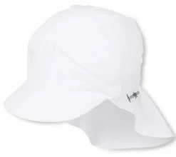 Sterntaler Kinder UV-Schutz Schirmmütze Weiß Mit Nackenschutz