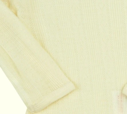 Celavi Baby Body Aus Merinowolle Offwhite Natur 2 Celavi Baby Body Aus Merinowolle Offwhite Natur – Bild 2