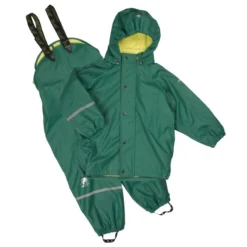 CeLaVi Thermo Regenset Grass Green Zweiteiler Mit Fleecefutter