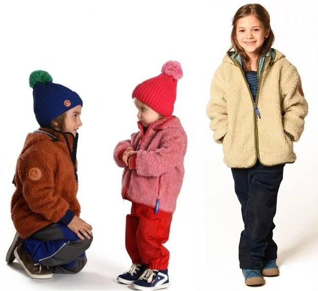 Finkid Tonttu Teddy Fleecejacke Ecru/capers 2 Finkid Tonttu Teddy Fleecejacke Ecru/capers – Bild 2