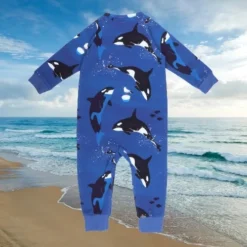 Walkiddy Baby Overall Playful Orcas Blau Langarm Schlafanzug 5 Walkiddy Baby Overall Playful Orcas Blau Langarm Schlafanzug -Babyprodukte Geschäft walkiddy overall orcas 2 beach 1280x1280